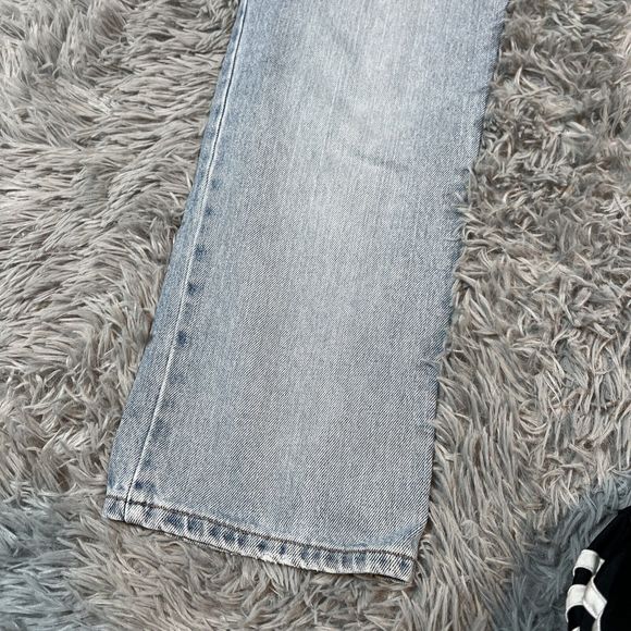 Vintage Eddie Bauer Women’s Jeans Size 4 Straight Leg Mid Rise 90s Light Wash - Picture 12 of 13